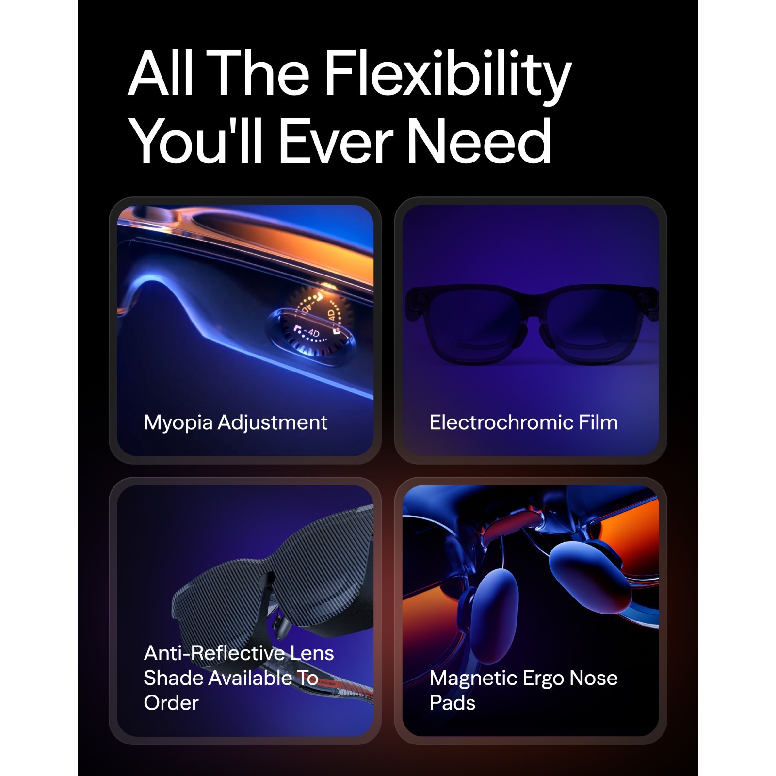 VITURE Luma Ultra XR Glasses 152'' Sharp Display 6Dof 52° FOVfor iPhone 17/16/15