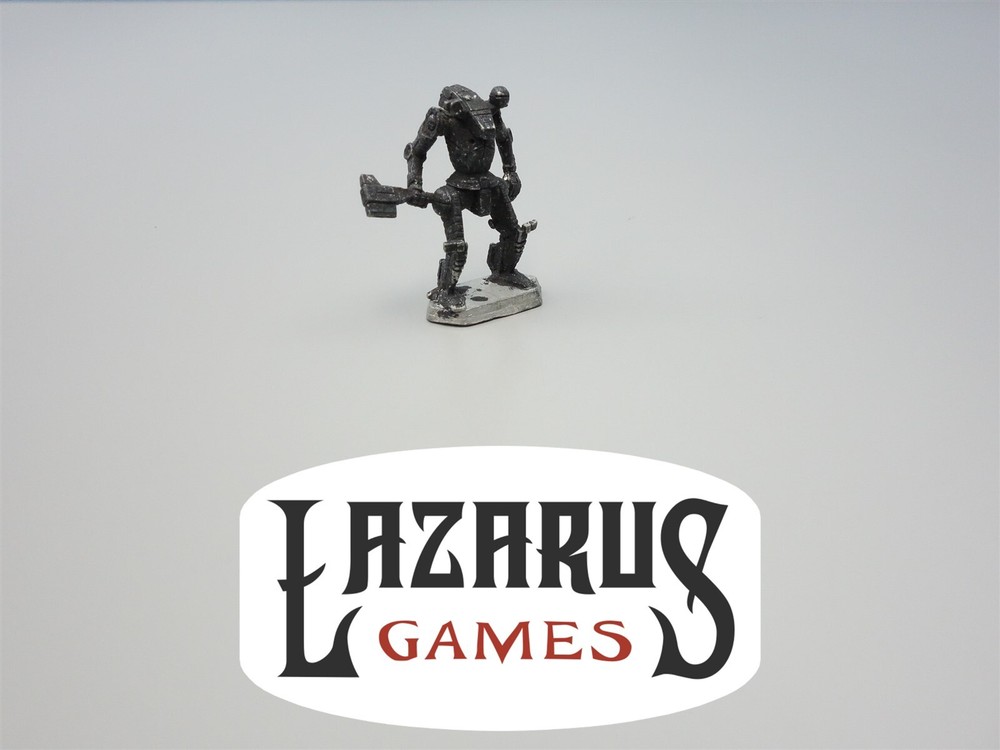 Battletech: Hatchetman Mech (primed metal)