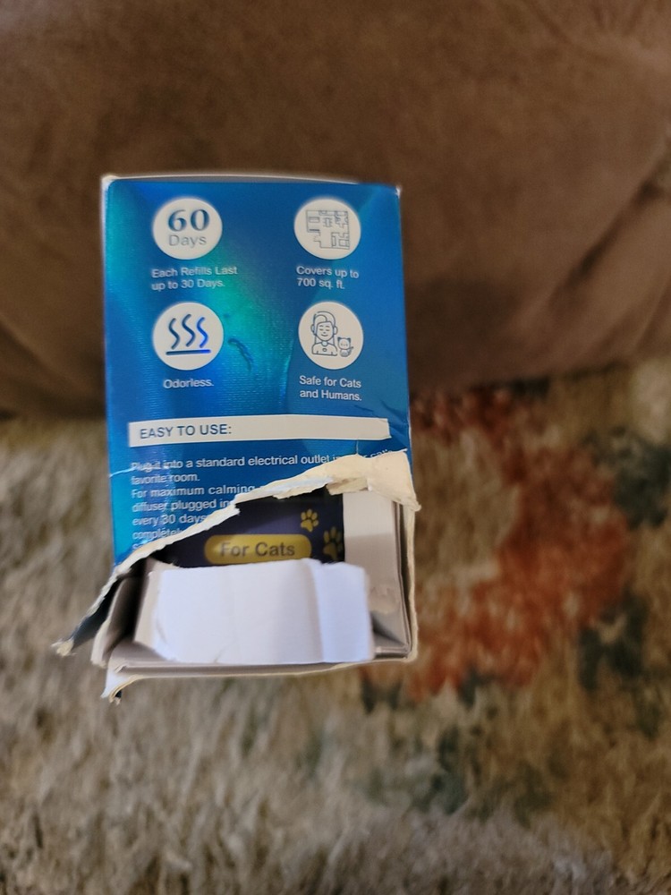 🐈‍⬛ Immal Cat 🐈Calming Pheromone Diffuser, 30 Day Kit exp. 2028