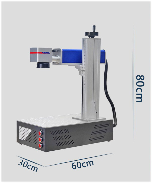 30W Laser Engraver＆Axis with LightBurn MOPA Laser Marking Machine