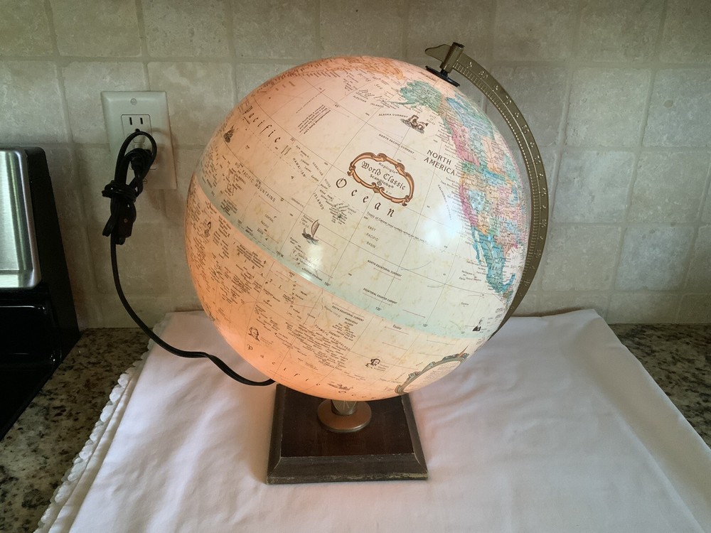 Lighted Replogle World Classic Globe