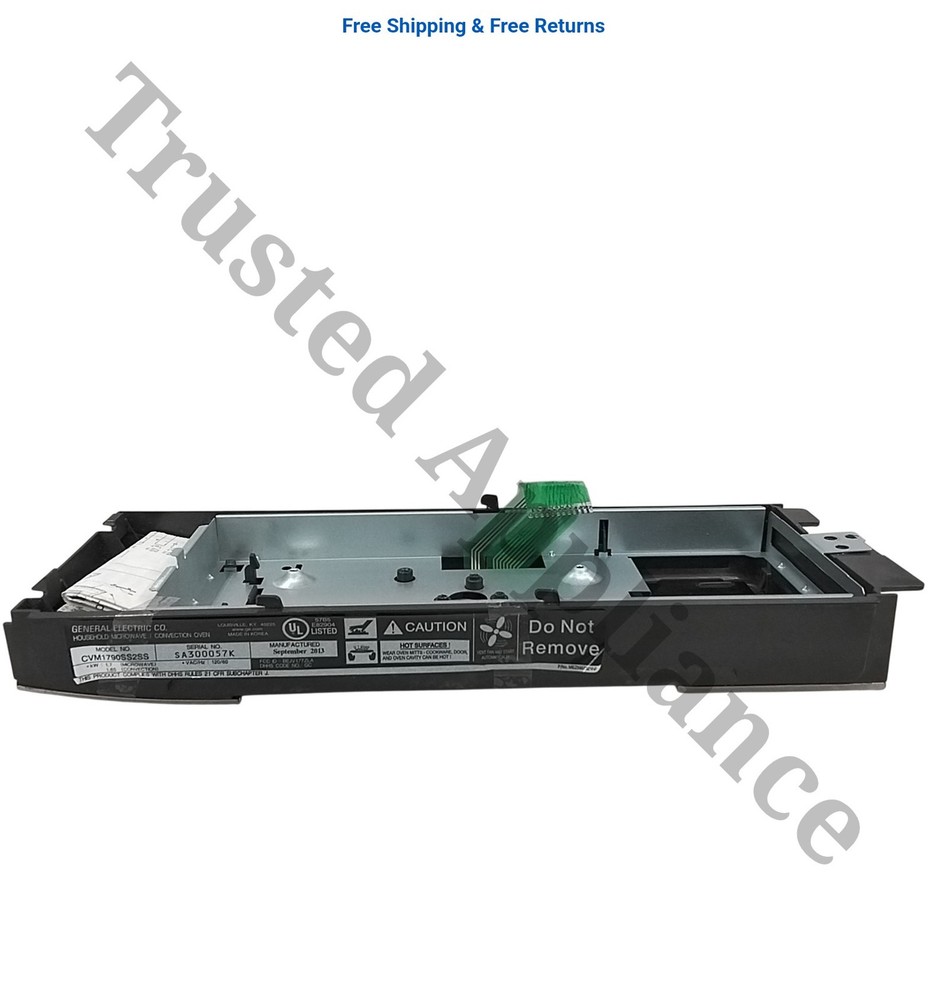 GE Microwave Control Panel Console WB56X23862 SILVER
