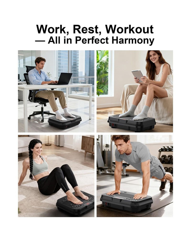 Vibration Plate Exercise Machine, Shake Plate, Vibration Plate for Lymphatic ...