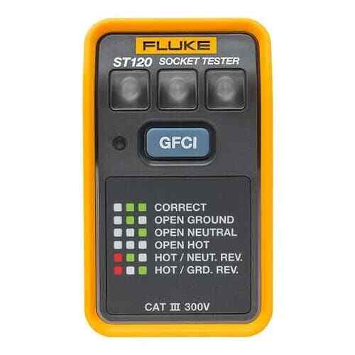Fluke ST120 One-Button GFCI Socket Tester