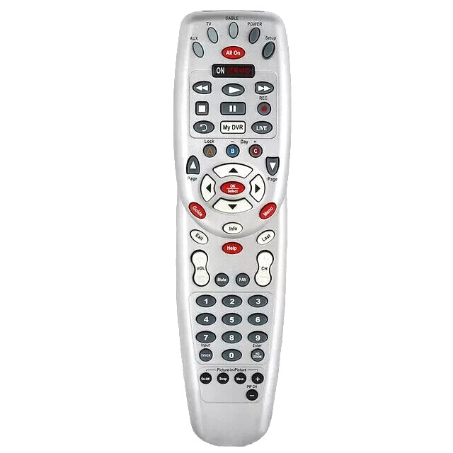 Xfinity Comcast DCT On Demand Remote Control For Receivers & SetTop W/Manual