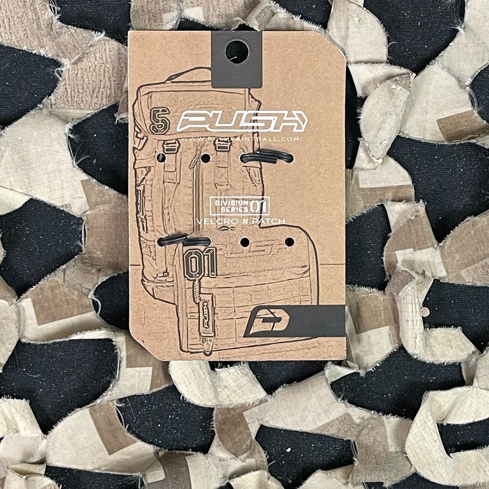 NEW Push Division Number Patch #5 - Lime