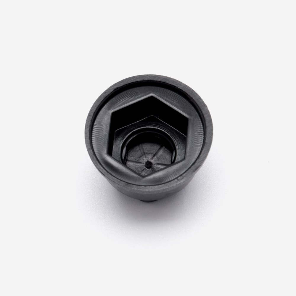 Front Wheel Nut Rubber Cover for LX06MAX-E5, LX08MAX-E5 Black NUT178 Scooter