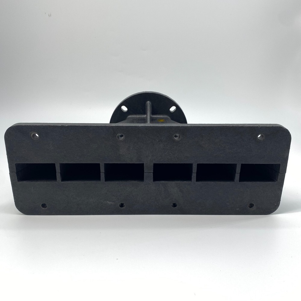 12.5"x4" Line Array Horn For Single 2" Bolt On Array Compression Driver 3" Thick