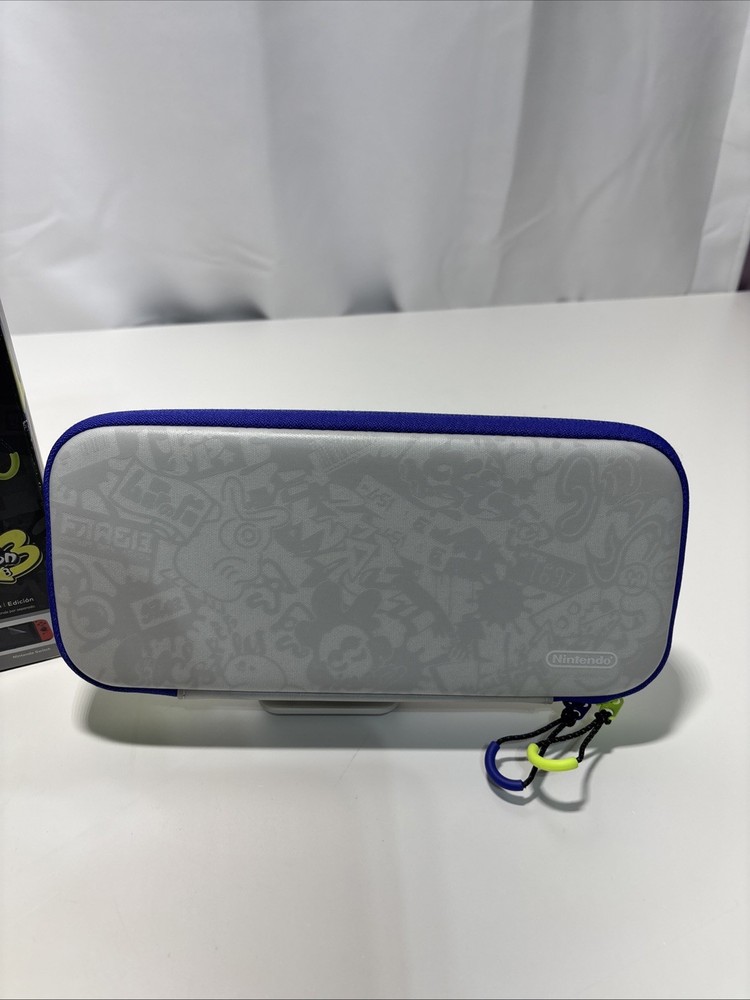 Nintendo Switch Case Splatoon 3 Edition New In Box Missing Screen Protector
