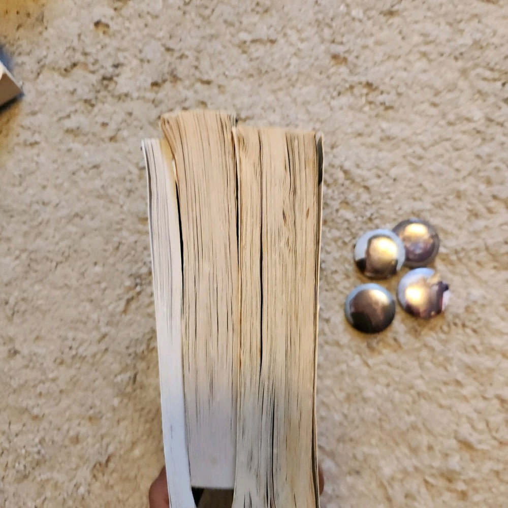 Mixed Black Library 3 book Lot B W/ BLACK LIBRARY BUTTONS!