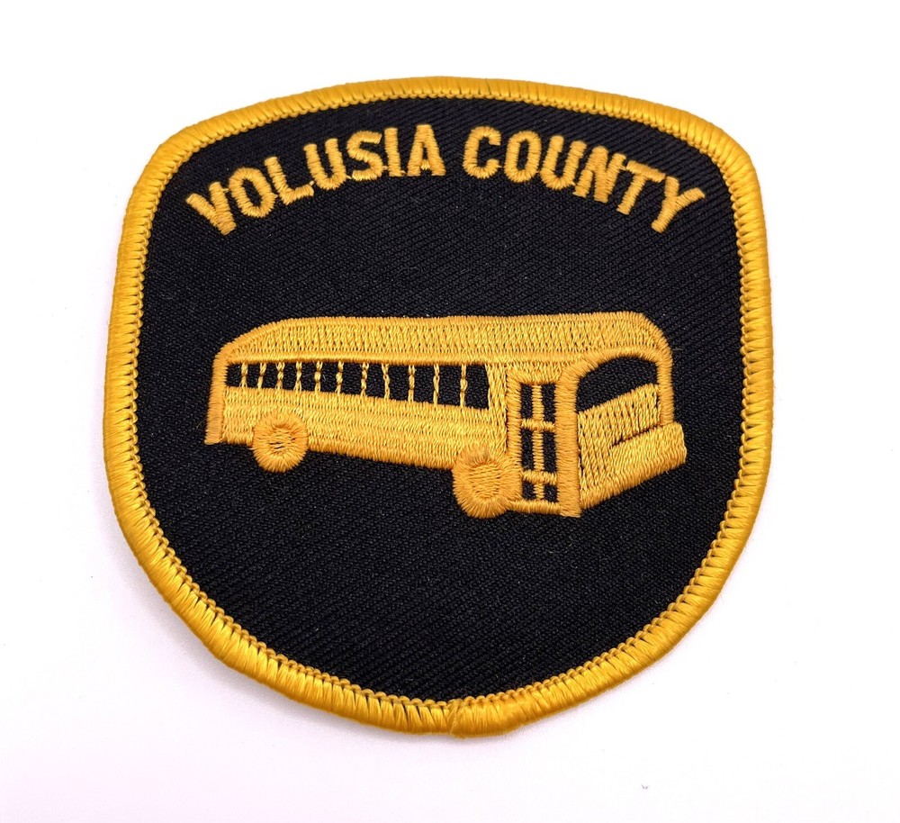 Volusia County Florida Bus Driver Shoulder Patch