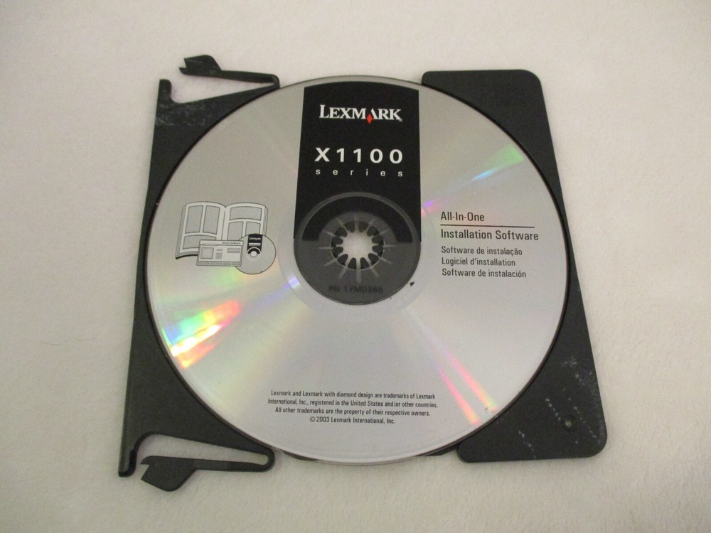 Lexmark X1100 Install Software