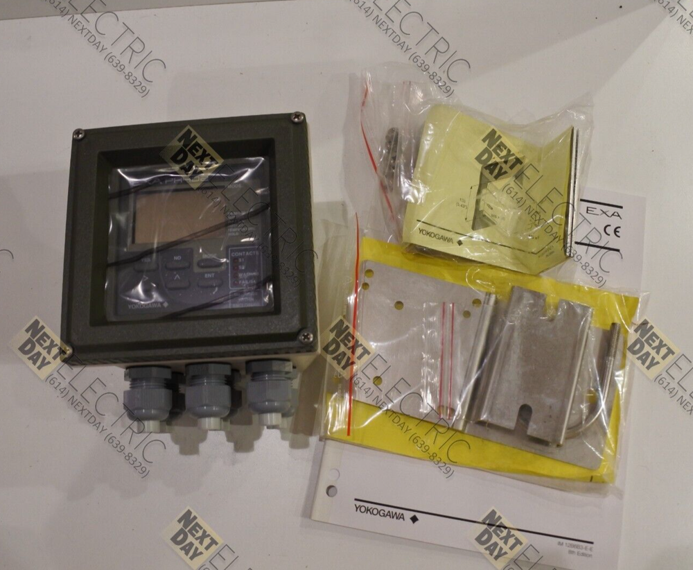 Yokogawa, PH402G-E-1-E/Q/PM/U, Ph Process Analyzer EXA PH402 Meter Display ORP