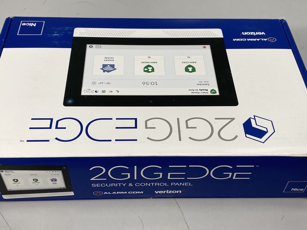 2Gig Edge Wireless Touchscreen Security Control Panel - Verizon LTE