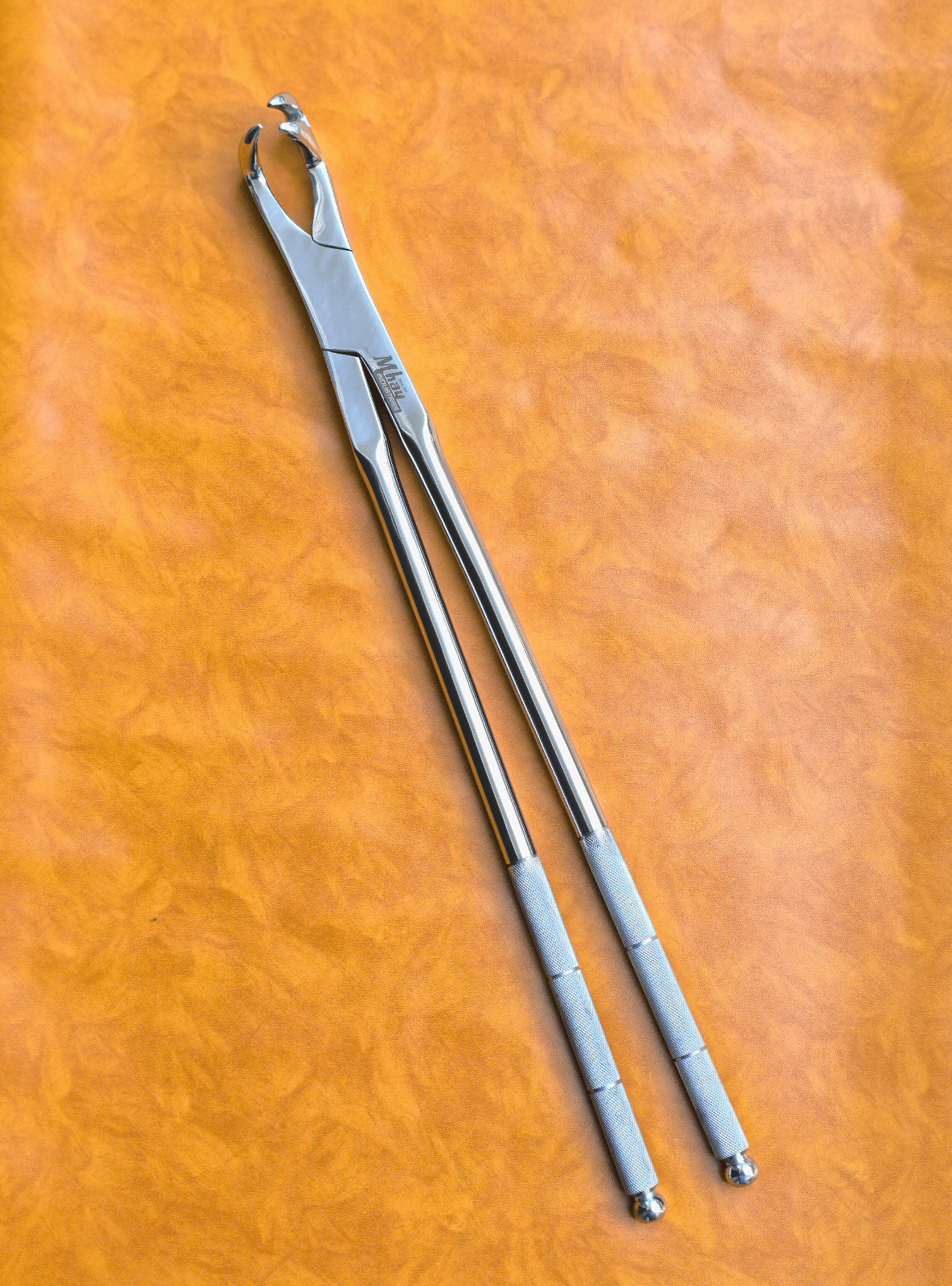 Equine Dental Forceps Three Prong Off Side 21" (Left)
