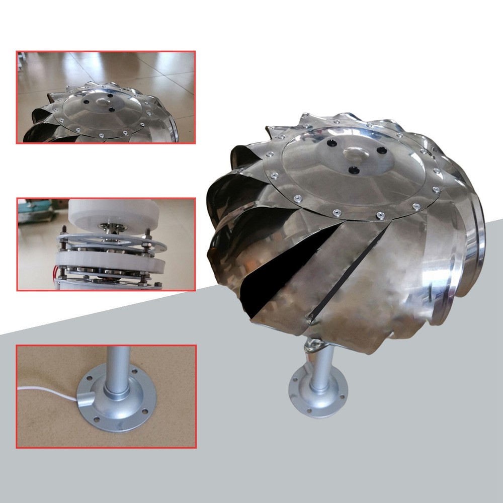 Wind Ball Type Multi-blade Start Low Wind Speed Vertical Wind Ironless Generator