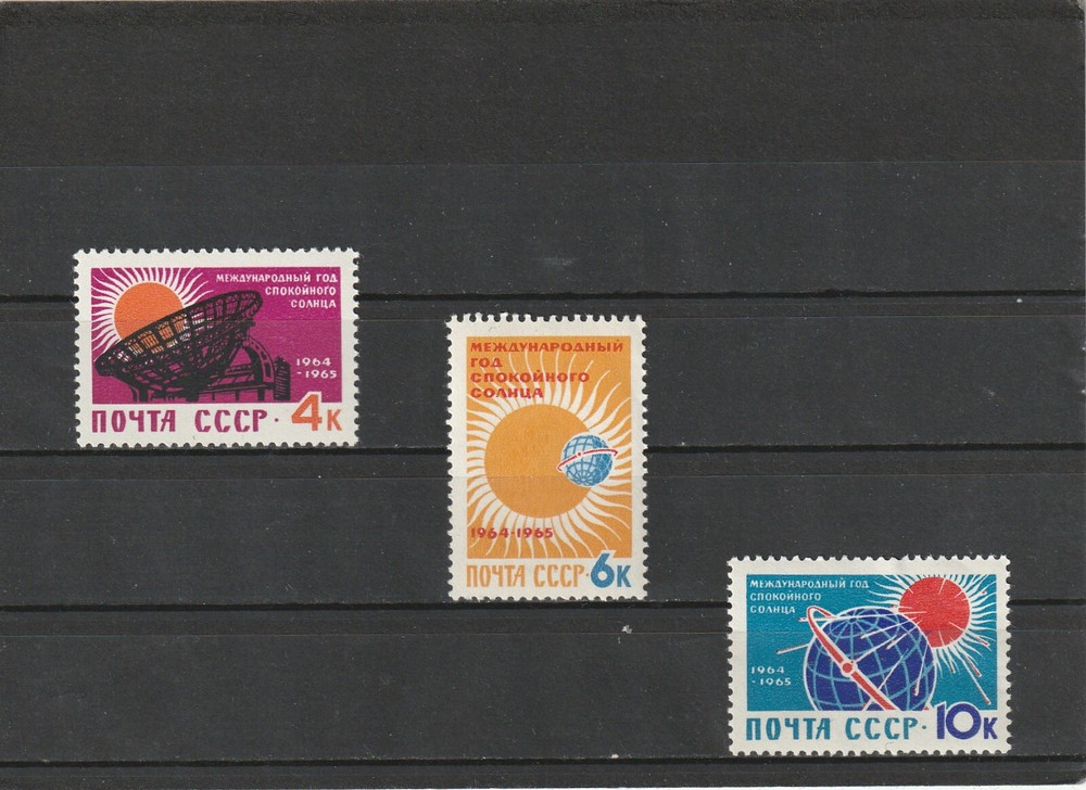 USSR Mi. No. 2862-2864.---1964.      N-28