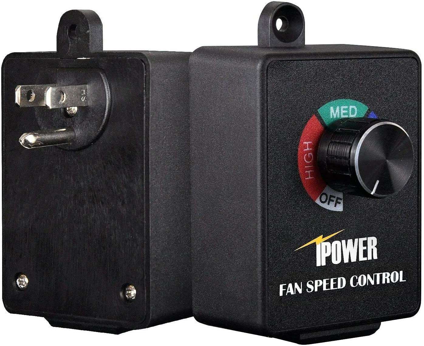 iPower Inline Duct Booster Fan Exhaust Blower with Speed Controller