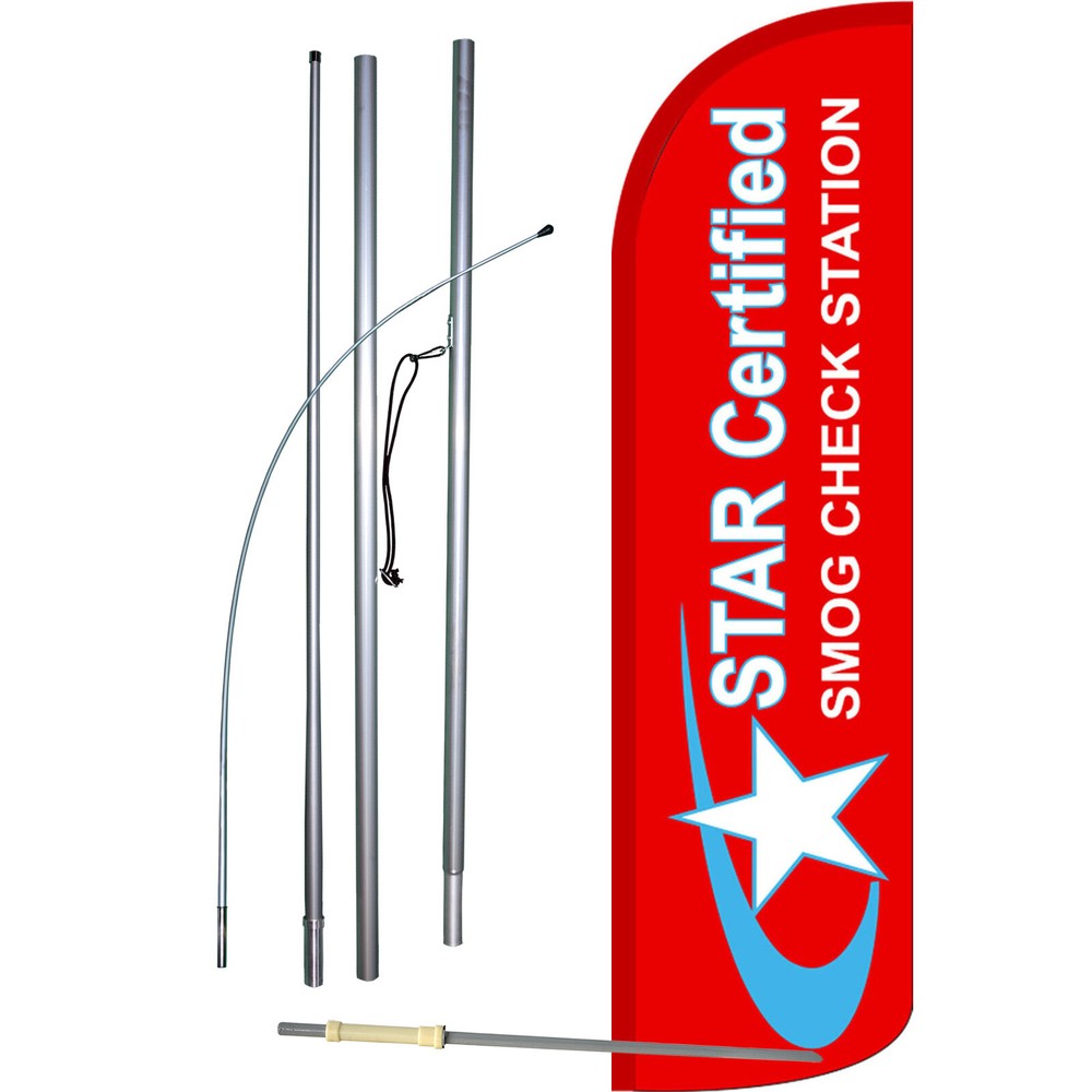 Smog Certified Complete Swooper Flag Bundle