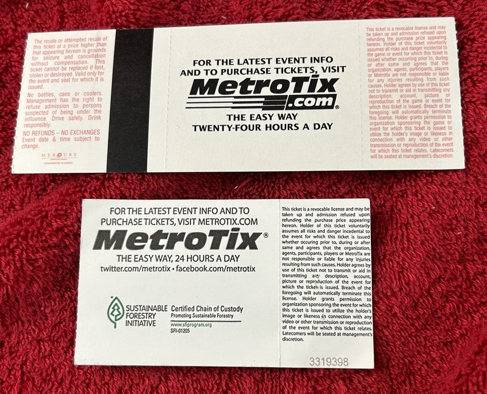 Asleep At The Wheel 2 Ticket Stub lot St Louis MO Viking 2004 Rock House 2018