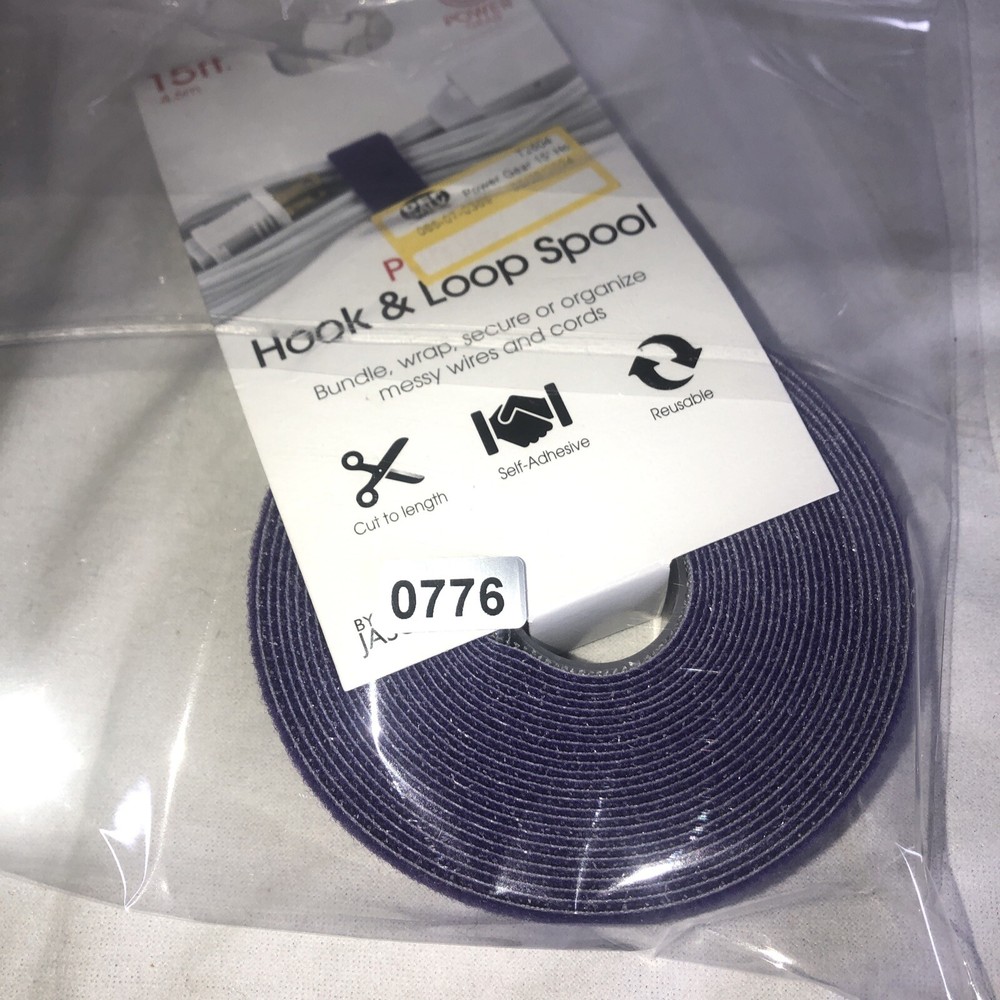 Power Gear Hook & Loop Spool 3/4” x 15’ Purple NEW!!