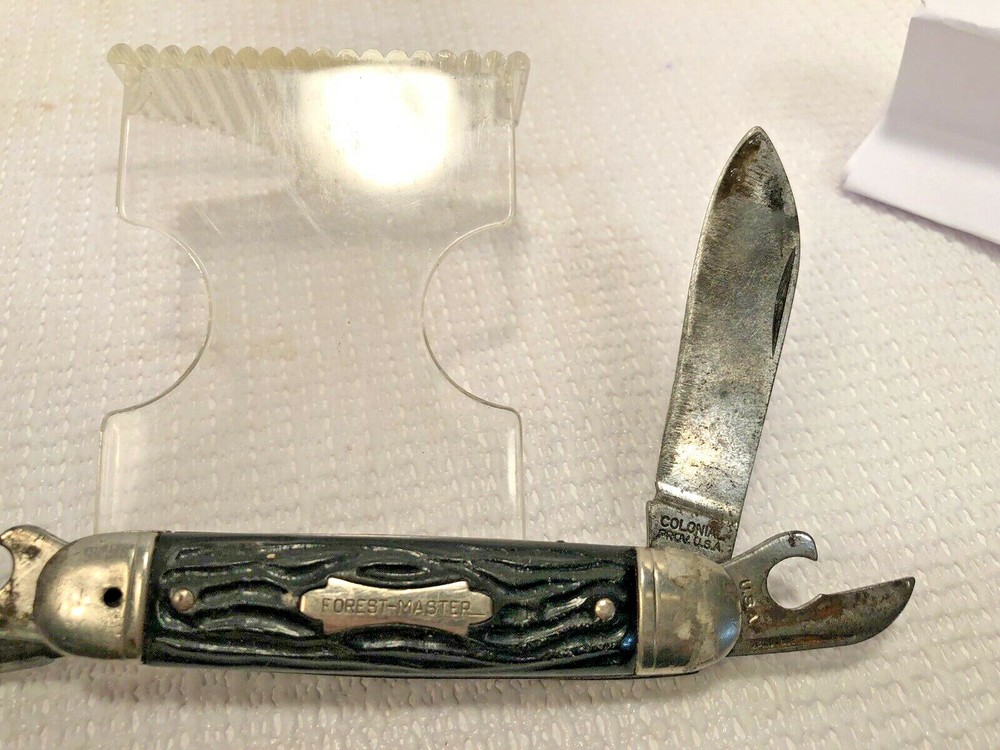 4-Blade Colonial Forest Master Knife 3 3/4" closed Reduced!