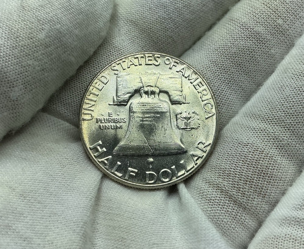 1954 Franklin Half Dollar - BU Condition - J379