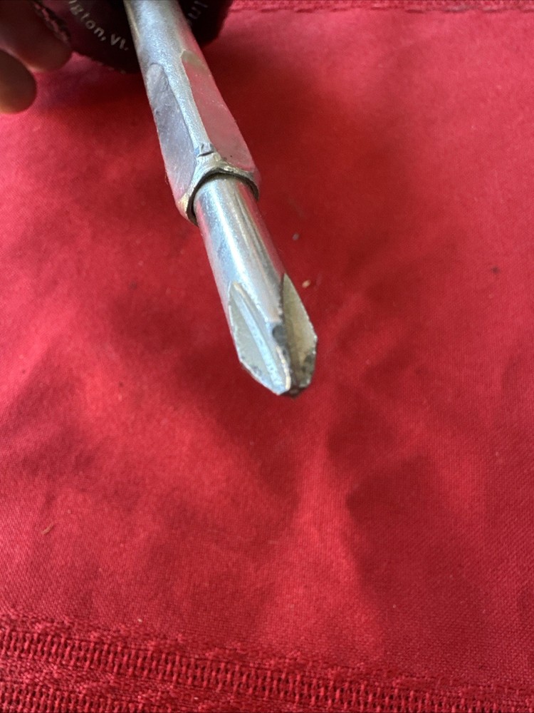 Vintage Creative Tools EASYDRIVER Ratchet Ball Multi Bit Flat Head and Phillips