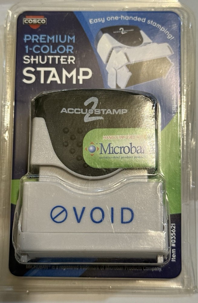 Accustamp Shutter Stamps VOID