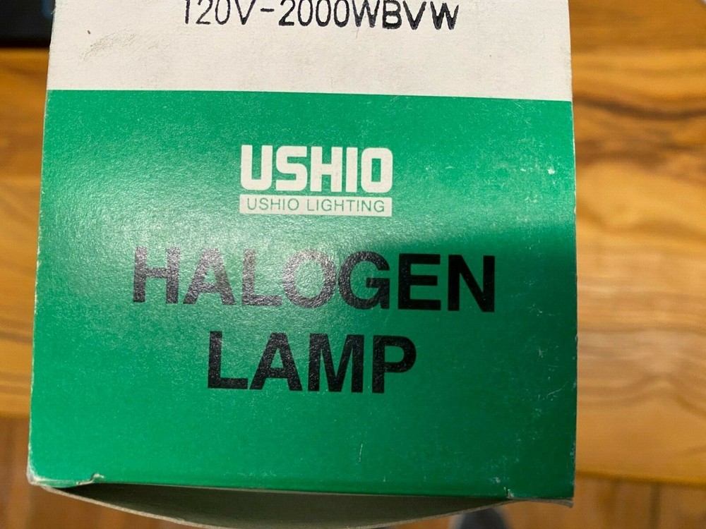 USHIO 2000w 120v Halogen Lamp (2000WBVM)