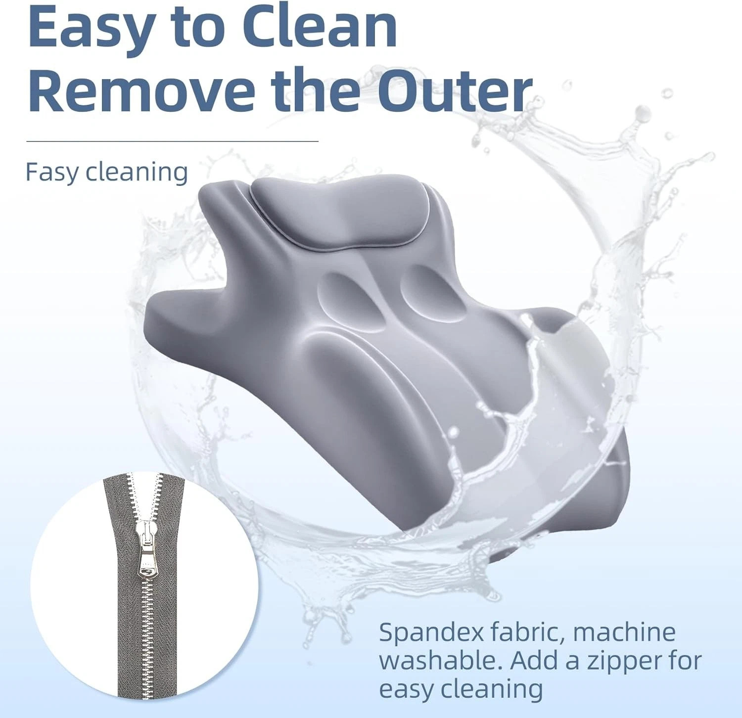 Sweet Spot Couple Pillow Couple Pillow Hip Pad Wedge Pillow Memory Foam 27°Angle