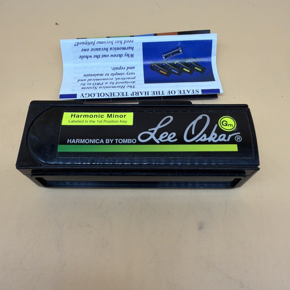 Lee Oskar Harmonic Minor Harmonica G MINOR