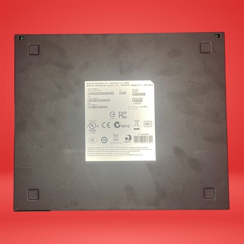 Motorola RFS4000 Wireless Services Controller Unit