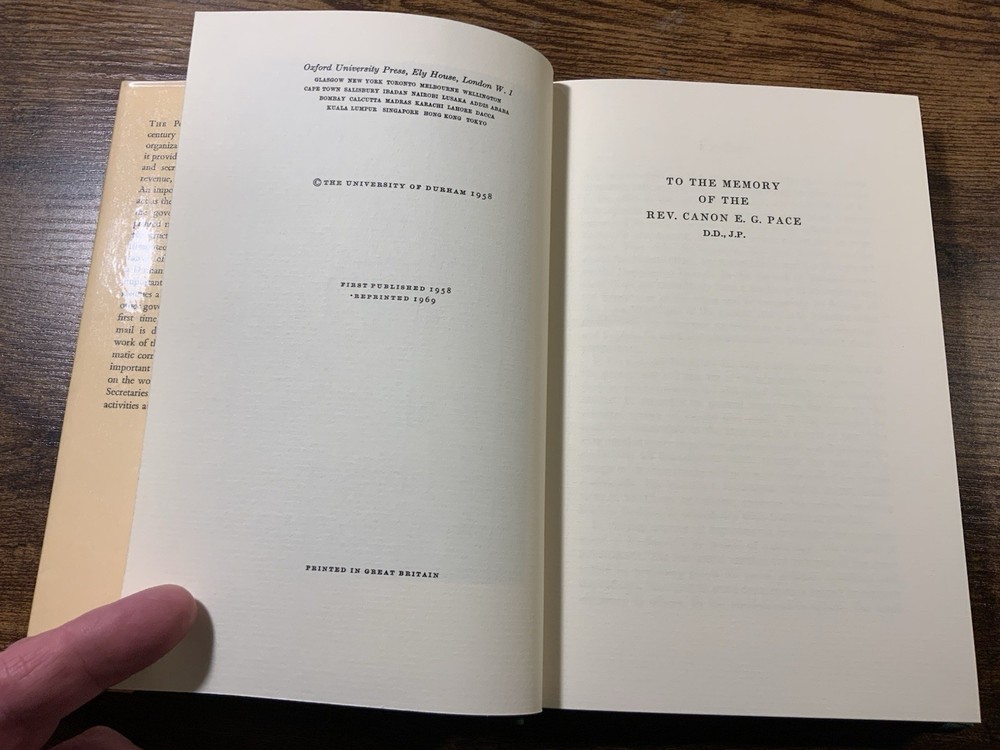 The Post Office In The 18th Century By Kenneth Ellis Postal History Hardback