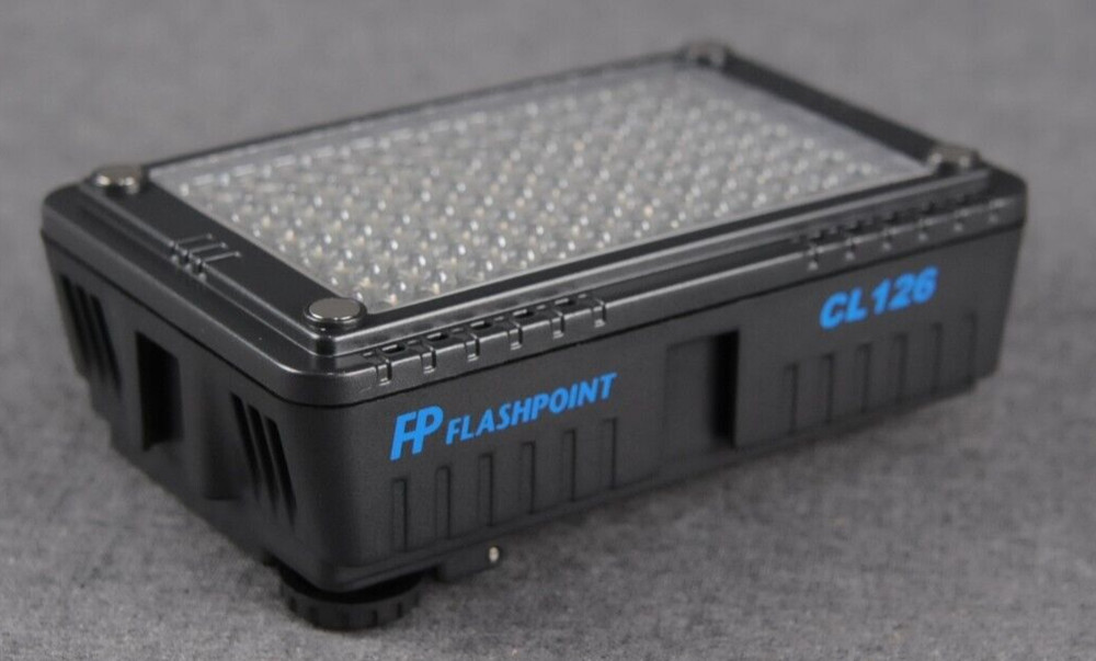Flashpoint 126 LED on Camera Light Powerful & Compact Illumination