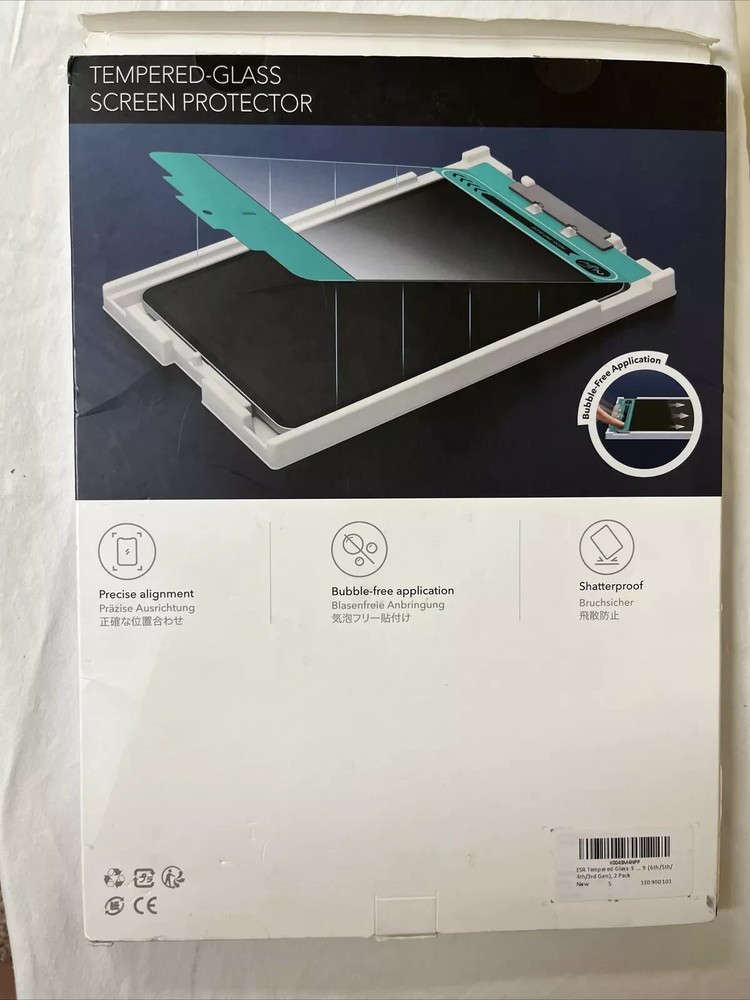 ESR Tempered Glass Screen Protector iPad (6th/ 5th/ 4th/ 3rd Gen) 1 Pack