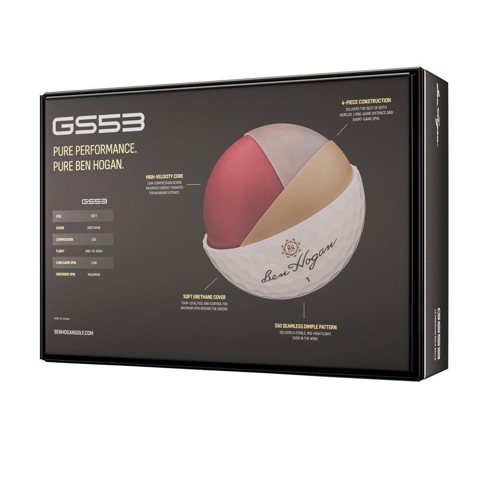 Ben Hogan GS53 Golf Balls