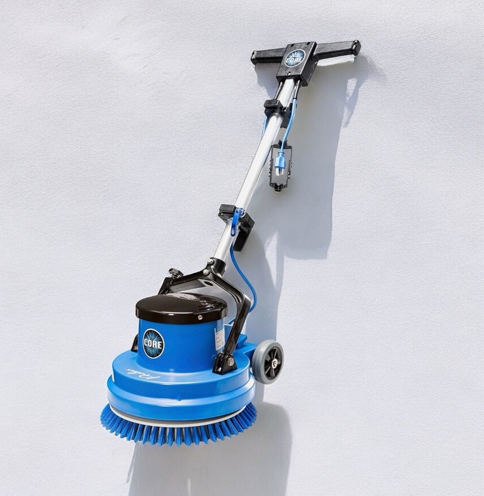 Prolux 15 in Floor Buffer Machine Scrubber - Black/Blue