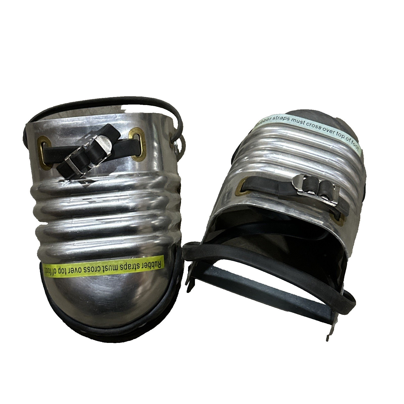 🔴 (QTY 2) Steel Toe Shoe Protectors Safety Guards Adjustable Foot Covers‼️