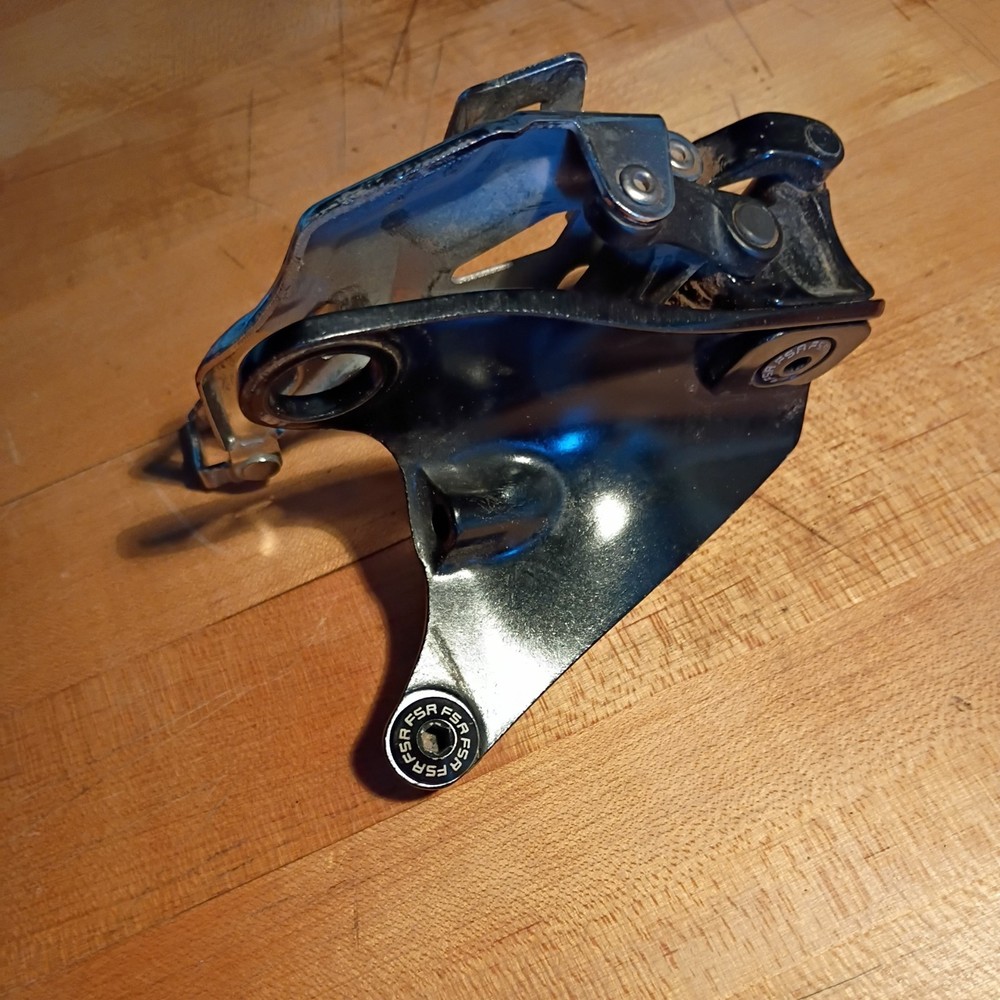 2016 Specialized FSR Comp "Taco Blade" SRAM X7 2x10 front derailleur bottom pull