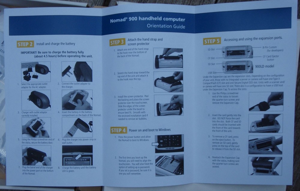 Trimble Nomad 900L Handheld Wireless Data Collector; New; US Ship