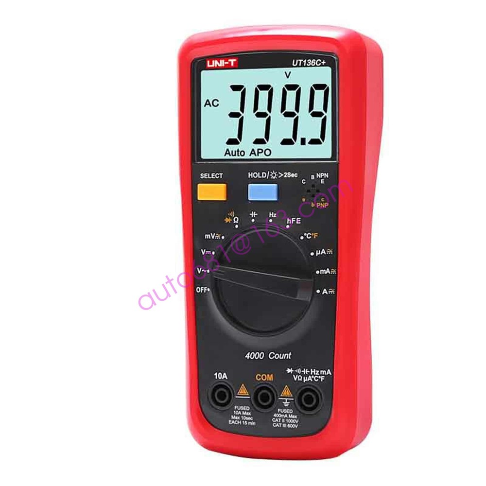 UNI-T UT136C+ Multimeter Digital multimeter tester AC DC Voltmeter Ammeter
