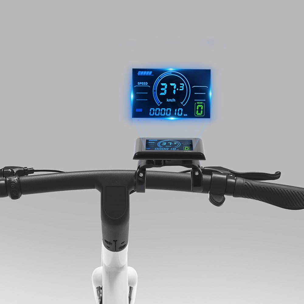 Electric Bicycle Display Screen Rectangle E-Bike Multicolor LCD Display Screen