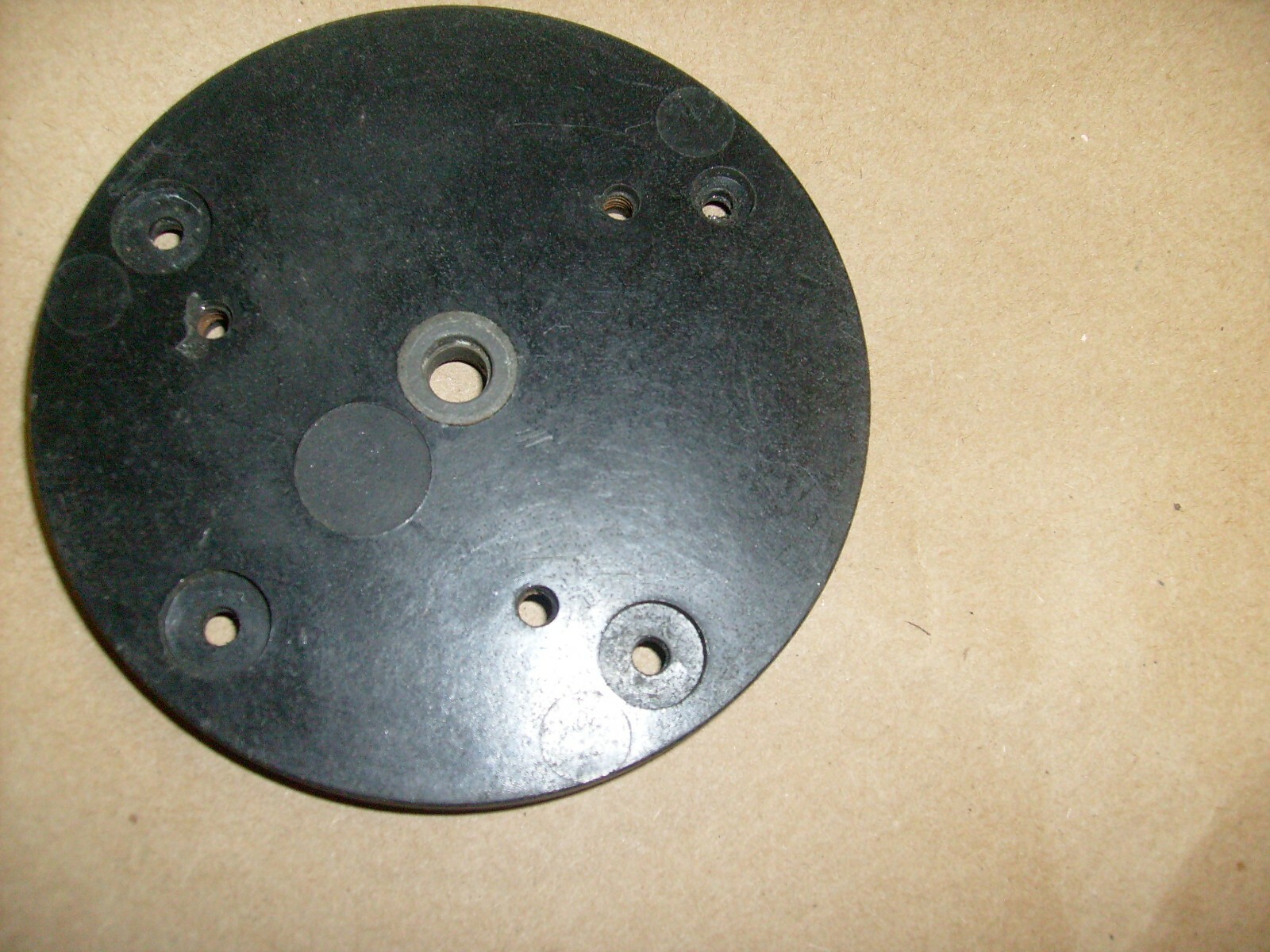 ANTIQUE MURDOCK 1920'S WIRELESS RADIO - TUNING CAPACITOR BASE PLATE
