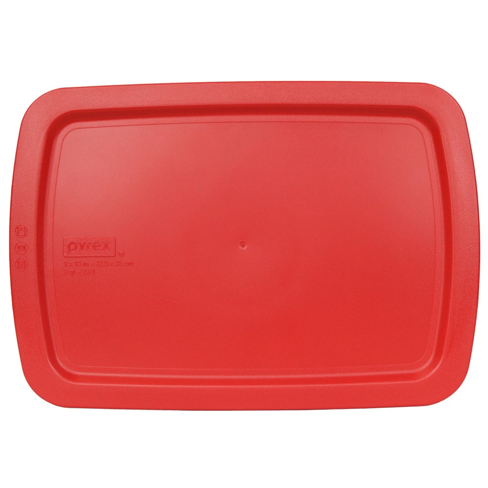 Pyrex Easy Grab C-233-PC Red Plastic Replacement Storage Lid Cover