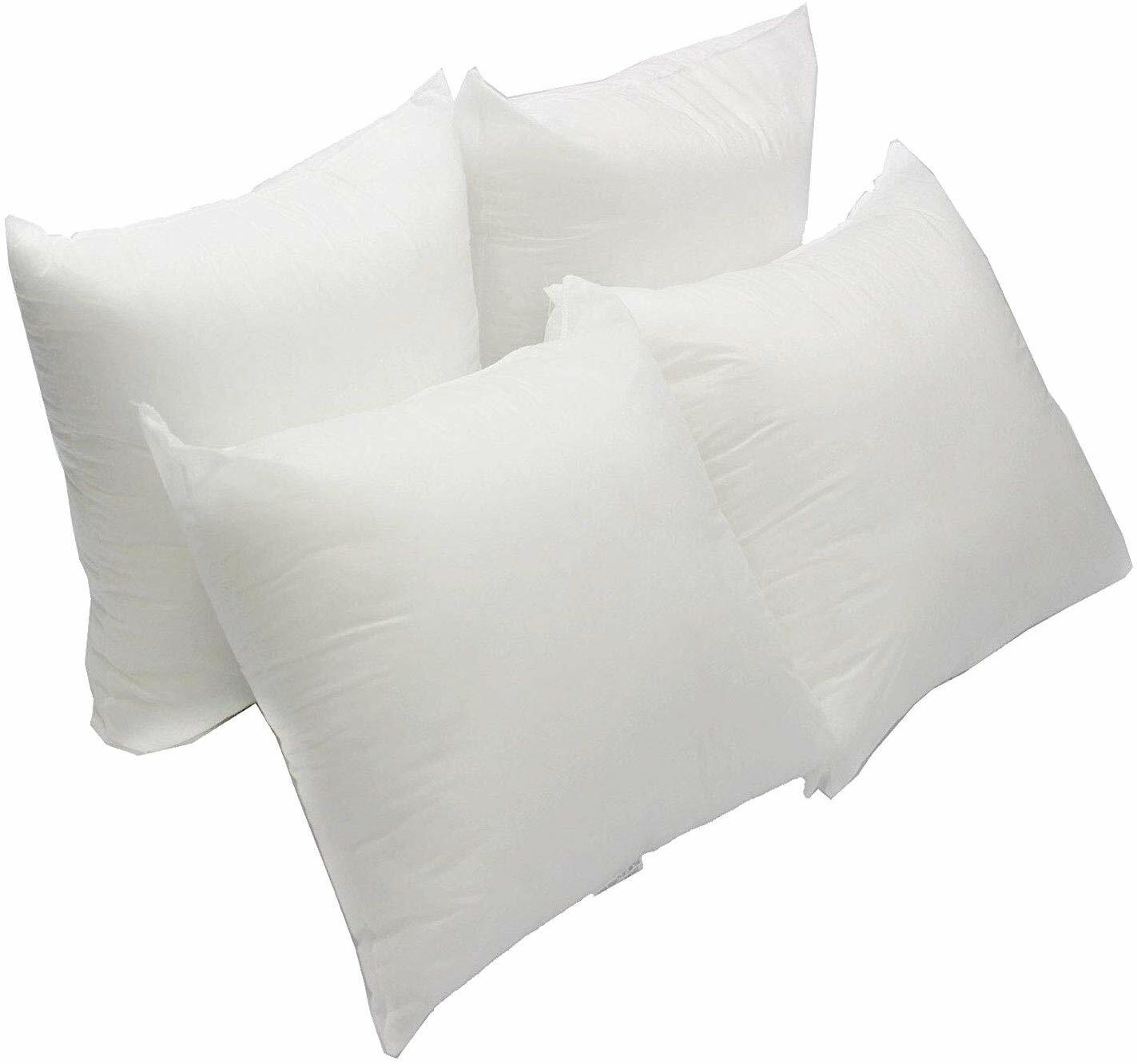 Mybecca New Premium Hypoallergenic Pillow Insert Sham Square Forms ALL SIZES USA