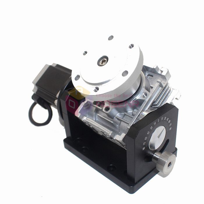 Electric 360° Rotary Turntable Precision Rotating Platform 300mm Workbench