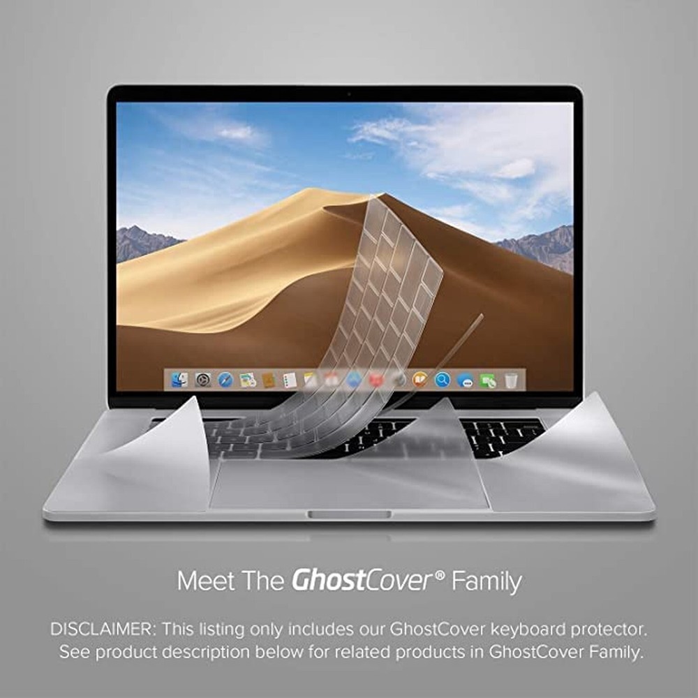 UPPERCASE GhostCover Premium Ultra Thin Keyboard Protector, Compatible with M...