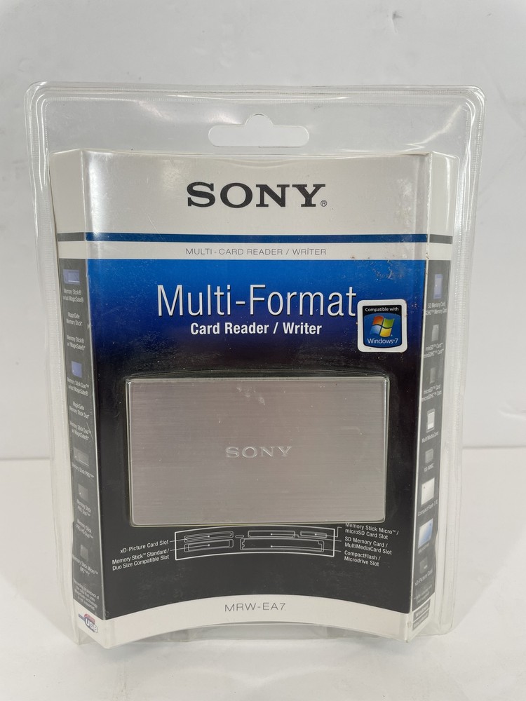 Sony MRW-EA7 Multi-Format USB 2.0 Card Reader/Writer For PC & Mac New Sealed