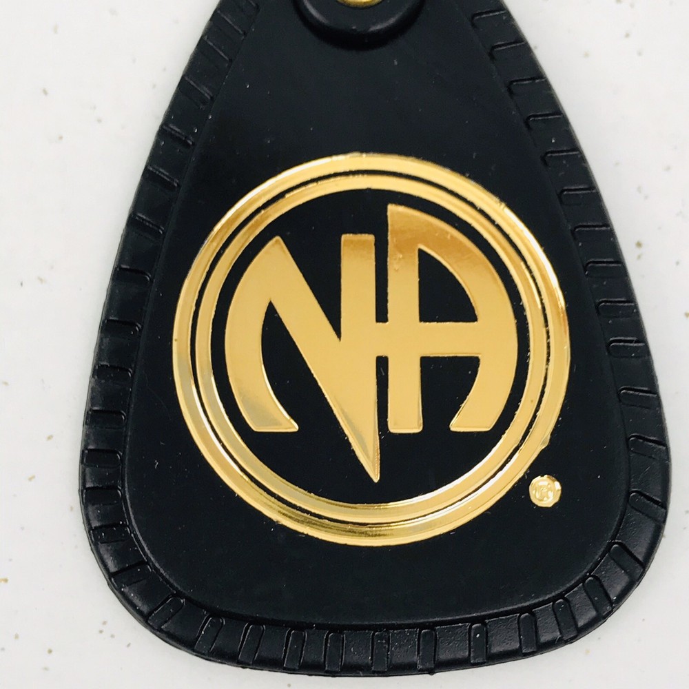 NA Key Tag Multiple Years Black FARSI Narcotics Anonymous